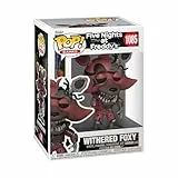 Funko Pop! Games: Five Nights at Freddy's (FNAF) - Withered Foxy - Vinyl-Sammelfigur - Geschenkidee - Offizielle Handelswaren - Spielzeug Für Kinder und Erwachsene - Video Games Fans