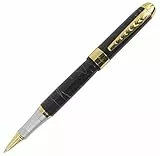 Abcsea Luxus 250 Genie Metall Rollerball Gold Trimmen - Schwarz-Weiss