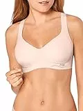 Sloggi Damen BH ZERO Feel Top EX, ohne Bügel, Gepolstert, Pull-On, XL, Angora