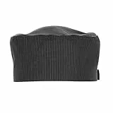 Chef Works Unisex Cool Vent Chef Beanie, Nadelstreifen, M