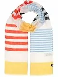 FRAAS Damen Schal gestreift - 50 x 180 cm - nachhaltig aus recyceltem Polyester - Perfekt für den Sommer - Sustainability Edition Navy