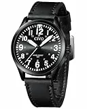 CIVO Herren Uhren Wasserdicht Armbanduhr: Analog Quarz Große Zahlen Leuchtend - Militär Sport Outdoor Leicht zu Lesen Geschenk