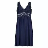 HUNKEMÖLLER Slipdress Nora Lace - Peacoat - L
