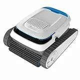FIXR Poolroboter, Poolsauger Akku Kabelloser, Poolroboter Boden und Wand, Wasserlinie, Intelligenten Navigation, 120 Minuten Laufzeit, Wandklettern, Poolreiniger für Pools bis zu 170㎡, PC10