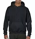 Gildan HeavyBlend, Hooded Sweatshirt L,Black
