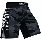 Hardcore Training Fight Shorts Kurze Hose Herren MMA BJJ Grappling Fitness Boxen Muay Thai No Gi