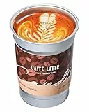 M&SENSE Duftkerzen Coffee, 460g Latte Kaffee Kerze, Herbst Kerze Brenndauer bis 99 Std. Vegan Natürliche Sojakerze, Duftkerze mit Kaffee für Kaffeeliebhaber, Männer, Frauen