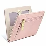 Pomelo Best Damen Geldbeutel Klein mit RFID-Schutz, Mini Portemonnaie aus Weichem PU-Leder, Stylisches Design mit Druck, leicht & praktisch für Alltag und Reise