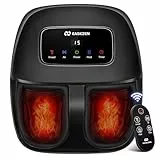 EaseZen Shiatsu Fußmassagegerät, 2026 Upgrade Entspannungs-Fußmassagegerät mit Fernbedienung & LCD-Display Geburtstagsgeschenk für Frauen/Mütter/Väter, bis Schuhgröße 48