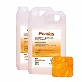 Fonday Premium-Kieselgel-Trockenmittel, 5,4 kg, Orange zu Grün, wiederaufladbar, Industriestandard-Perlengröße 3 bis 5 mm