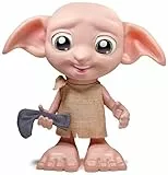 Wizarding World Harry Potter - Interaktiver Dobby Hauself Puppe mit über 30 Geräuschen, Sätzen und Bewegungen, Deutsch-Italienisch, Spielzeug für Kinder ab 6 Jahren, Fanartikel
