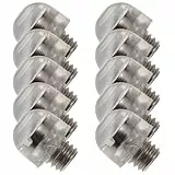 30 Stk Haarschere Zum Ausdünnen Werkzeuge Für Haarscheren Stoßstangen Für Haarscheren Haarschneideschere Scherendämpfer Mehrzweckschere Tragbar Komponenten Metall