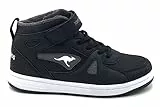 KangaROOS Unisex Kalley Ii Ev Sneaker, Jet Black Steel Grey, 37 EU