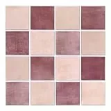 Commomy Fliesenaufkleber Klebefliesen Küche Bad, 10 Stück Matt PVC Quadrat Metro Fliesen Selbstklebend, 30 x 30 cm, für Küche, Bad, Metro Wand Fliesendekor