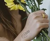 Selbstliebe - Forever Never® | Temporäre Tattoos für Erwachsene - Hält bis zu 2 Wochen | vegan, wasserfest, EU-zertifiziert