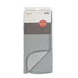 kela Geschirr Abtropfmatte 50 x 38 cm RAPIDA, Geschirrablage für Spüle, Geschirrabtropfer, Spülmatte grau