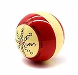 BILMAG Billard Einzelkugel - Weiße Trainingskugel, Spielball, 57,2 mm, Pool