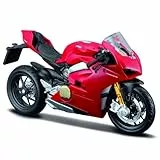 Bburago B18-51080 1:18 Ducati Panigale V4, Schwarz, 17 x 7 x 10,8 cm, 90 g