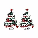 TENDYCOCO 2 Stücke Kreative Weihnachten Themen Brestpin Mode Cshristmas Tree Shaped Breastpins Kleid Ornamente (Silber)