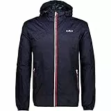 CMP - Regenjacke für Herren mit Kapuze, Marine, L