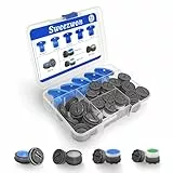 Sweezwon Perlator-Set, 36 Stück Strahlregler für Wasserhähne mit 5 Schlüsseln, Wasserhahn-Sieb-Einsätze M16.5 M18.5 M21.5 M24 für Küche & Bad, Wassersparend
