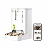 PETKIT Futterautomat Katze 2 Näpfe Mit Kamera, Futterautomat Katze,5L Katzen Futterautomaten,Automatischer Futterspender für Katze und Hund,KI Funktion,1-10 Mahlzeiten/Tag, 1-30 Portionen