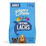 Edgard & Cooper Hundefutter, Trockenfutter für Hunde, (Lachs, 2.5kg), Getreidefrei, natürliche Zutaten und frisches Fleisch, voller essentieller Aminosäuren