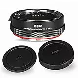 Meike MK-EFTR-B für Canon EF/EF-S Objektiv auf RF Mount Kameras Autofokus Objektiv Adapter mit Steuerring für Canon EF/EF-S Objektive auf Canon EOS R RP R5 R6 und RED Komodo Kameras