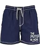 Blue Seven Jungen Badehose Beach Bermuda 646558 (140, Dunkelblau)