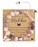 VU100 Armband für Mädchen Geschenke 12 9 10 8 11 18 14 13 15 Jahre Geburtstag für Mädchen Tochter Schwester Enkelin Kinder Armband Geschenk zum Schulanfang Kommunion Weihnachtsgeschenke