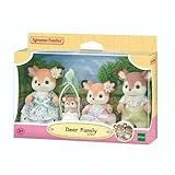 Sylvanian Families 5799 REH Familie, Tierfiguren Wald, Spielzeug für Kinder ab 3 Jahren