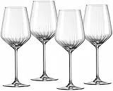 Ritzenhoff & Breker Weissweingläser-Set Jive, 4-teilig, Klar, 8 cm x 21.5 cm