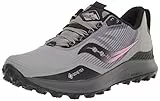 Saucony Damen Peregrine 12 Gore Tex Walking-Schuh, Alloy/Quartz, 40 EU