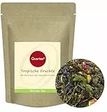 Quertee 'Tropische Früchte' - Grüner Tee/Weißer Tee mit Geschmack nach tropischen Früchten (100 g)