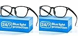 Gaoye Blaulichtfilter-Brille – Brillenfassungen - Anti-UV-Computer- und Fashion-Brille, Blaulichtblocker für Damen und Herren
