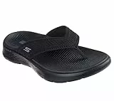 Skechers Damen Go Walk Flex Sandal Holly, Black, 37 EU