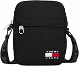 TOMMY JEANS Herren TJM ESS Daily Reporter Am0am13710 Crossover, Black (Black)