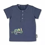 Sterntaler Jungen T-Shirt, Kurzarm-Shirt, Alter: 3-4 Monate, Größe: 56, Blau