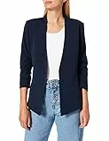 Vila Damen Viher New 3/4 Blazer/Su-noos Blazer, Navy Blazer ,S