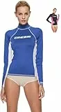 CRESSI Rash Guard Lady Long SL Blue S/2 (38)