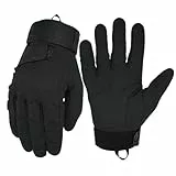 Seibertron® Damen Herren S.O.L.A.G Handschuhe taktisch Vollfinger Militär Kampf Armee für Airsoft Militär Paintball Schießen Und Other Outdoor Activities Handschuhe Black (M)