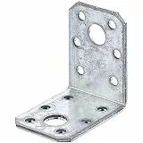 Alberts 330323 Winkelverbinder | sendzimirverzinkt | 50 x 50 x 35 mm | 25er Set