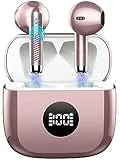 Kopfhörer Kabellos Bluetooth 5.4, Bluetooth Kopfhörer HiFi Stereo mit 4 ENC Noise Cancelling Mic, 40 Std Spielzeit in Ear Kopfhörer USB-C, kabellose Kopfhörer IP7 Wasserdicht für Arbeit und Studium