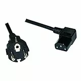LogiLink CP117 Netzkabel Schuko Stecker auf C13 Buchse (2m) schwarz