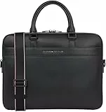Tommy Hilfiger Herren Laptoptasche Corp Elegant, Schwarz (Black), Einheitsgröße