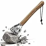 Purple Dragon Faust Hämmer mit Holzgriff - Handhammer in Faustform - 0,9 kg Hämmer für Ingenieure - Fäustel vielseitig einsetzbar für DIY, Handwerk, Camping, Zuhause & Büro, Geschenk