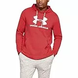 Under Armour Herren Oberteil Sportstyle Terry Logo Hoodie, Rot, L, 1348520-646