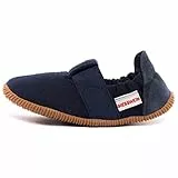GIESSWEIN Söll - Slim Fit, Flache Hausschuhe Unisex Kinder, Dk.blau 548, 27 EU