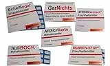 Witzige Kaugummis, 6er Pack (6 x 14 g) / Mint Box/Preisvorteil