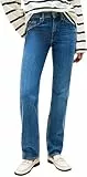 Tommy Hilfiger Damen Jeans Hose Classic Straight Fit, Blau (Nos Mid Blue), 28W/34L
